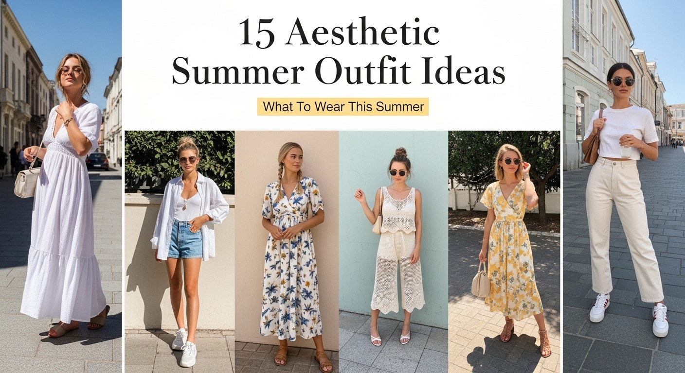 15 Aesthetic Outfit Ideas For Girls