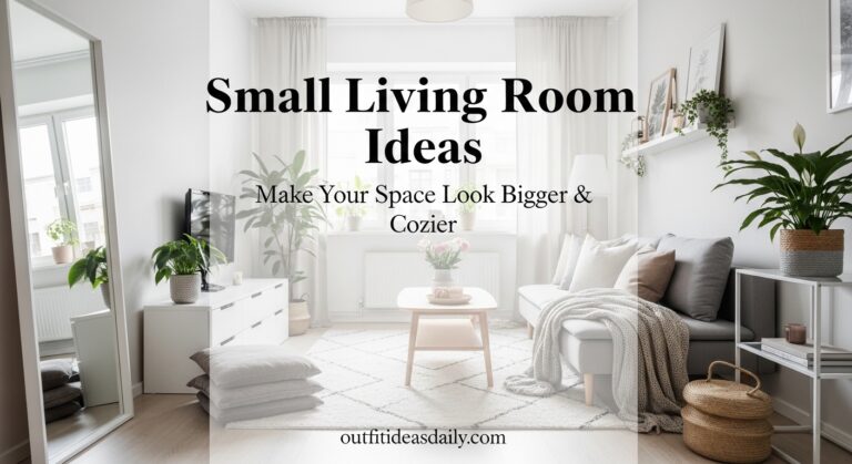 decorate a small living room