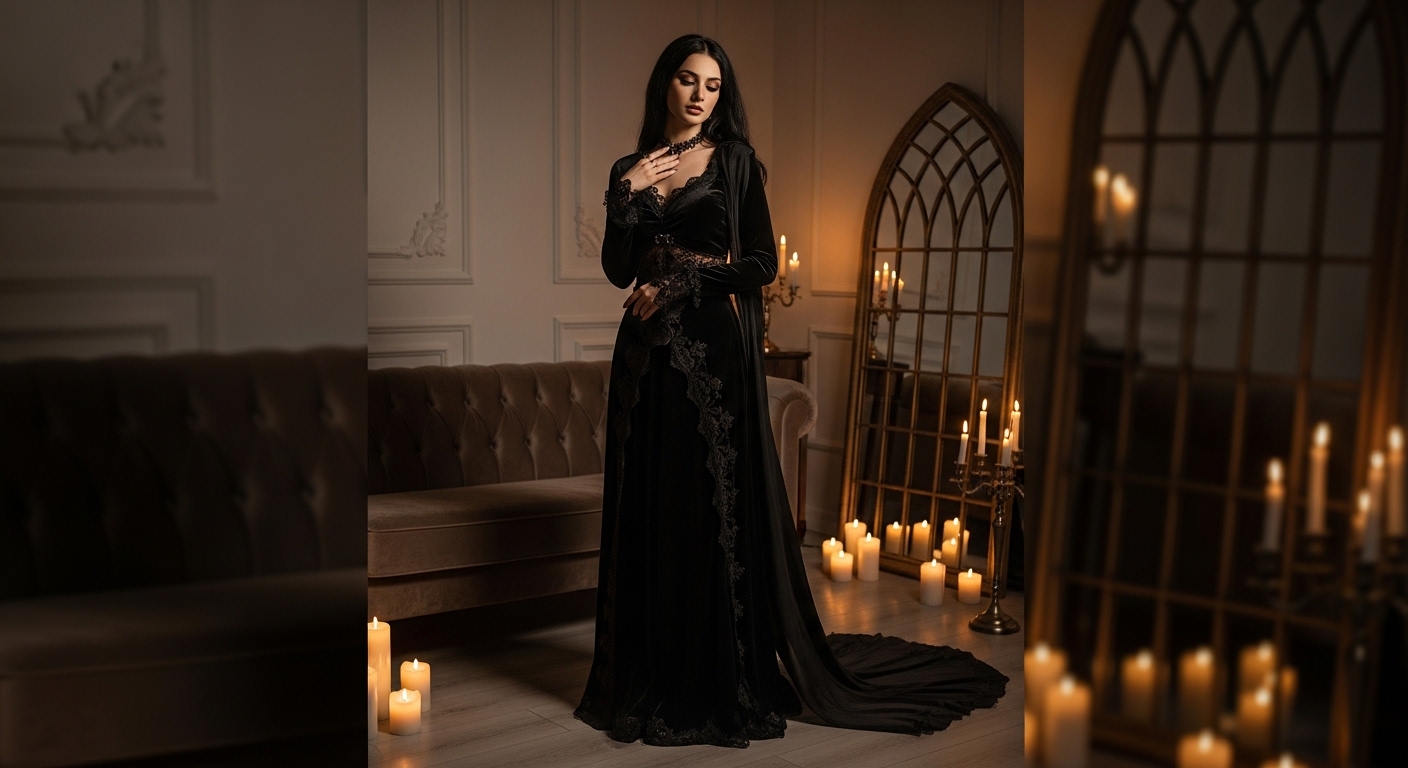 Modern Gothic Style Outfit Ideas