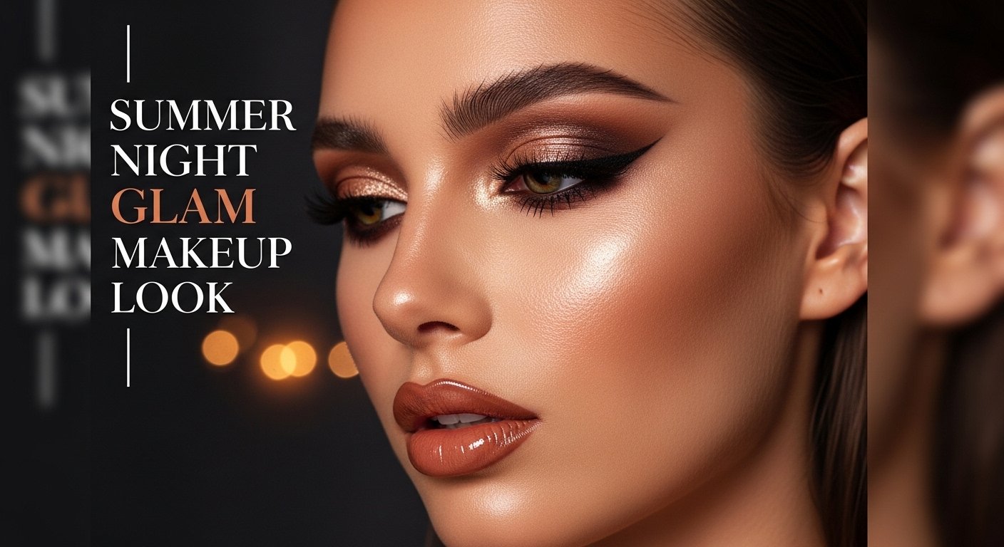 Summer Night Glam Makeup Look