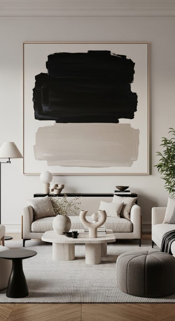 Living Room Wall Decor Idea