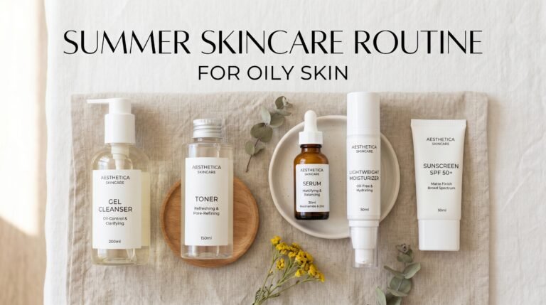 Summer Skincare Routine For Oily Skin