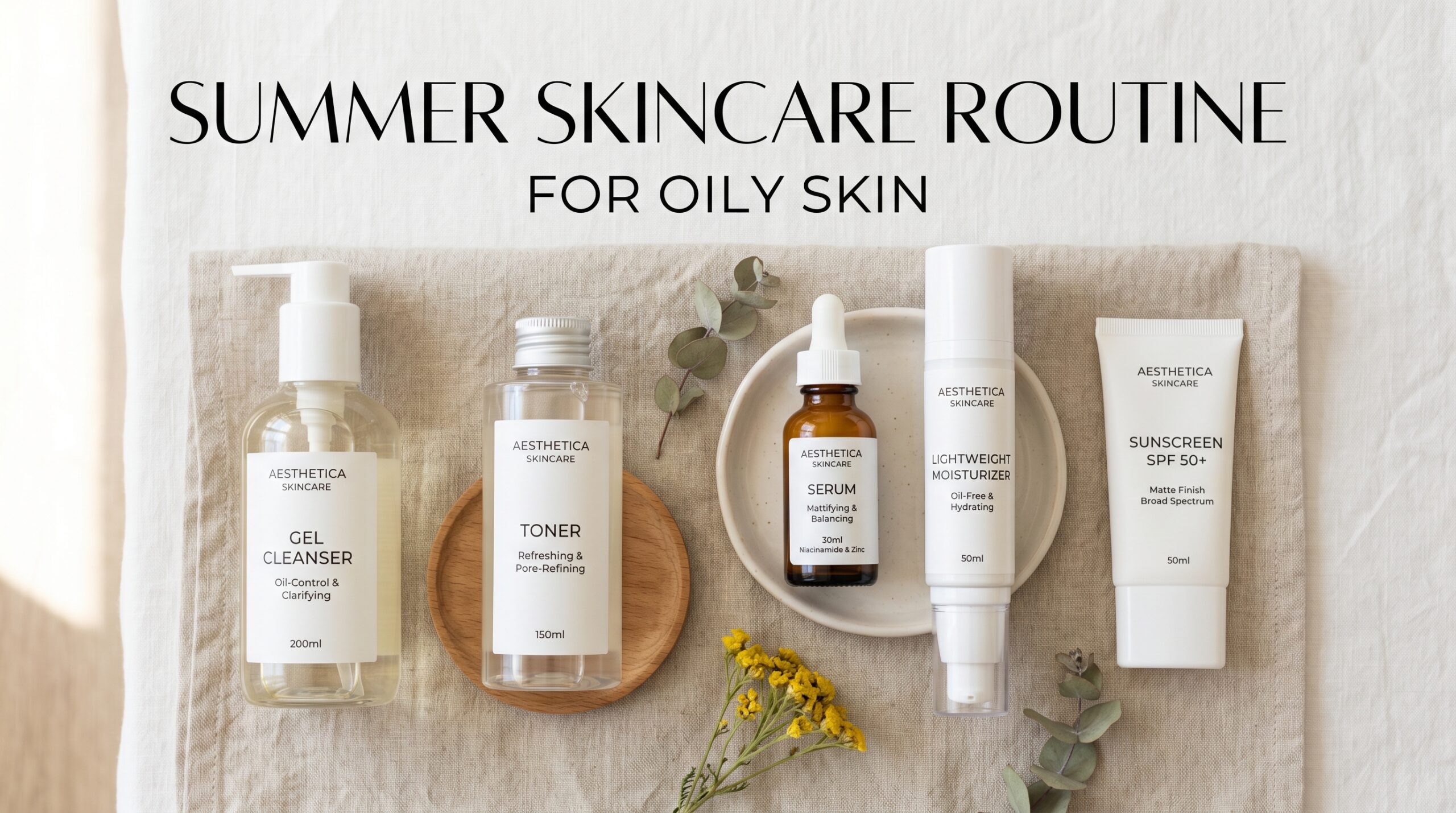 Summer Skincare Routine For Oily Skin