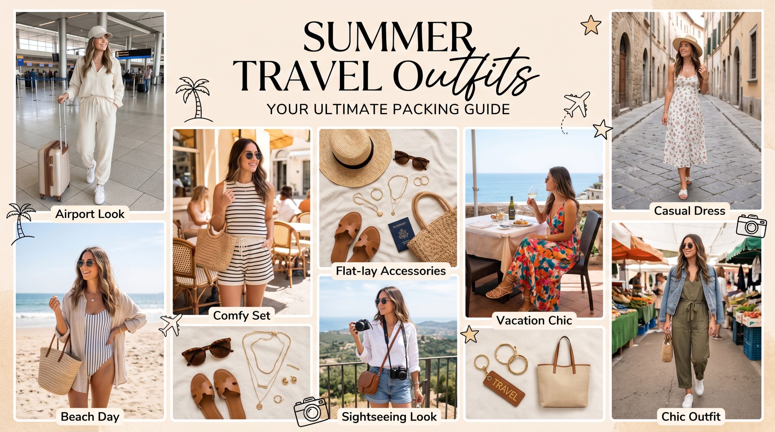 Summer Travel Outfits