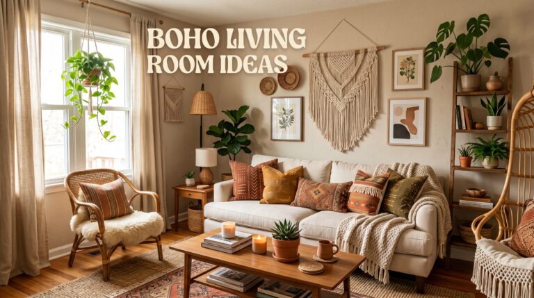 Boho Living Room Ideas