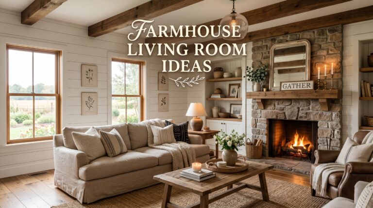 Farmhouse Living Room Ideas