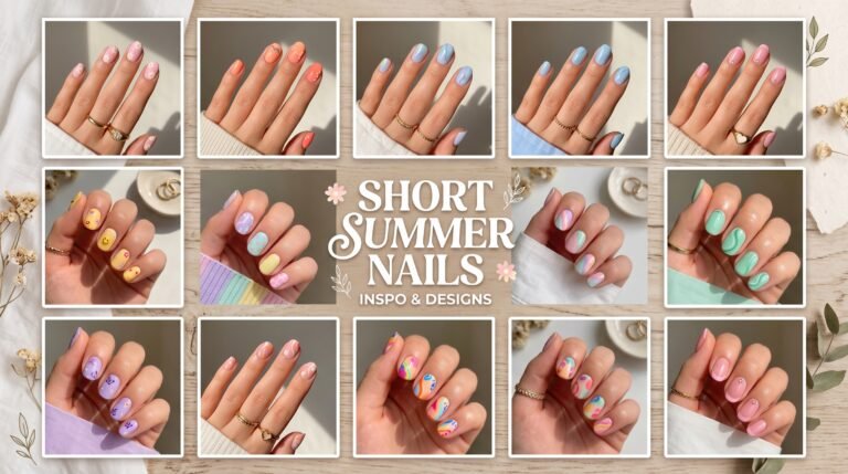 Short Summer Nails: 20 Cute Designs For Short Nails 2026