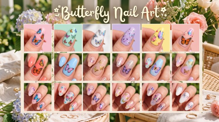 Butterfly nail art designs for summer 2026