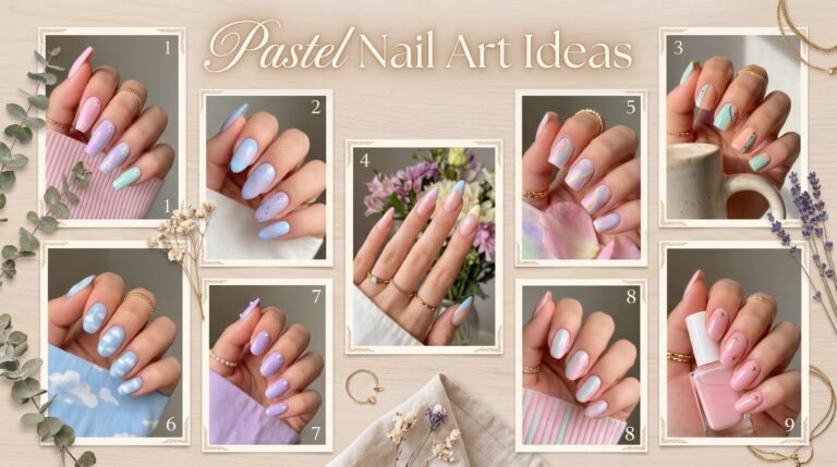 Pastel nail art ideas for summer aesthetic 2026