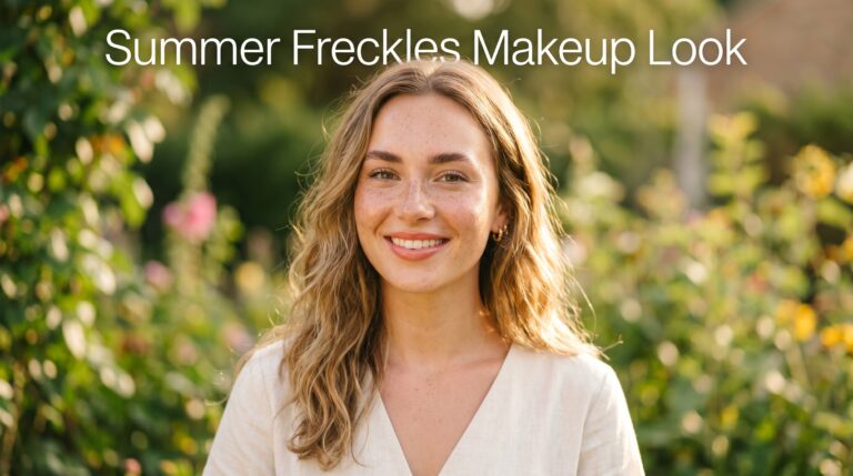 Summer Freckles Makeup Look: How To Get Natural Effect