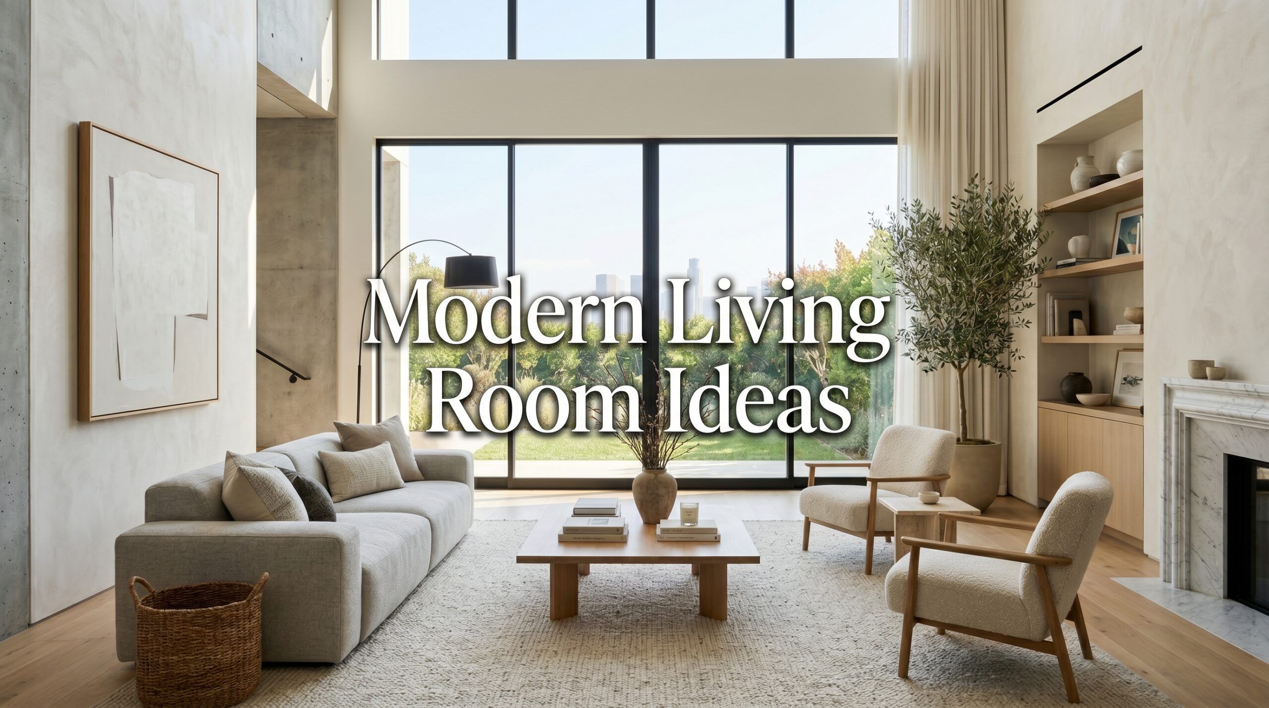 Modern living room ideas for a sleek and stylish American home