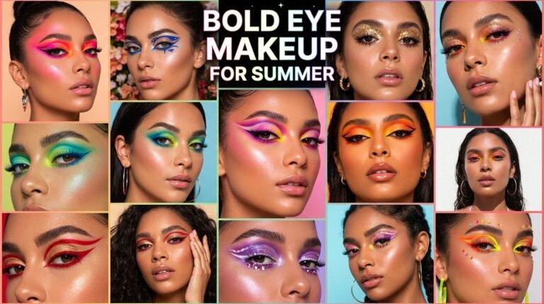 Bold Eye Makeup for Summer