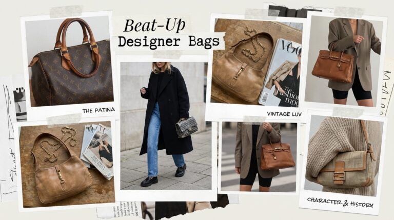 Beat-Up Designer Bags: The New Luxury Look