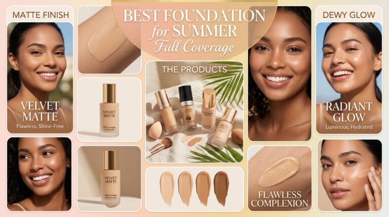 Best Foundation for Summer Full Coverage