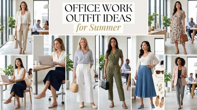 Office Work Outfit Ideas for Summer