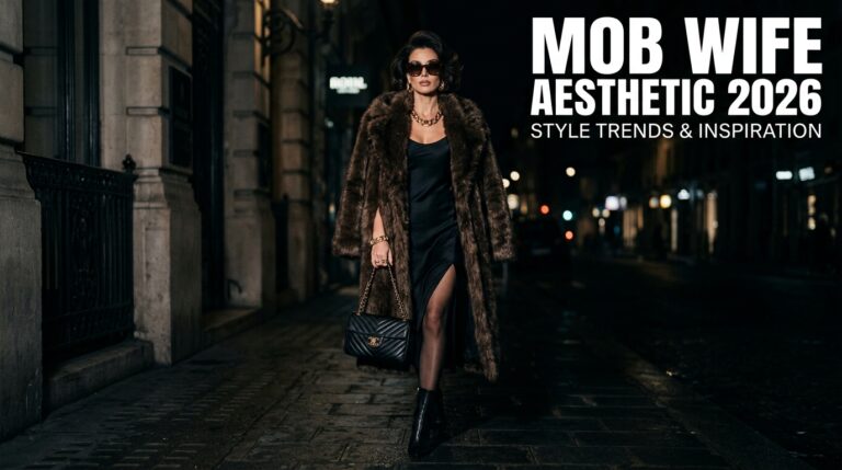 Mob Wife Aesthetic Outfits: The Ultimate Bold & Luxurious Style Guide 2026