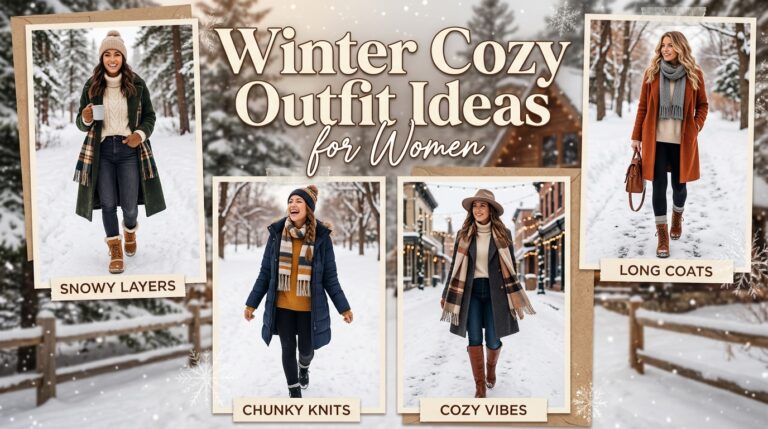 Winter Cozy Outfit Ideas for Women