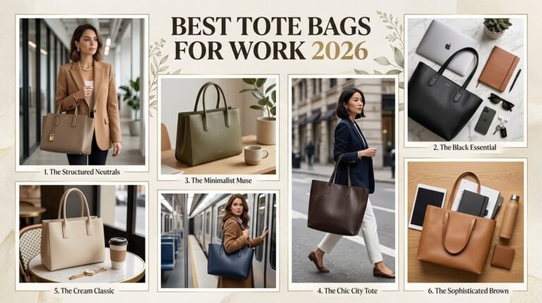Best Tote Bags for Work 2026