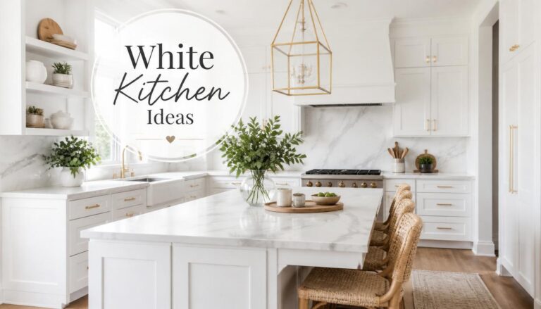 White Kitchen Ideas That Are Bright, Clean and Always in Style