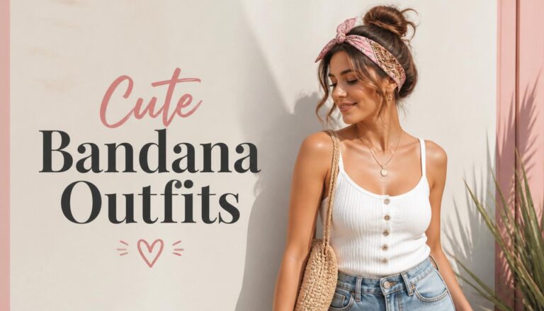 Cute Bandana Outfit Ideas You’ll Absolutely Love