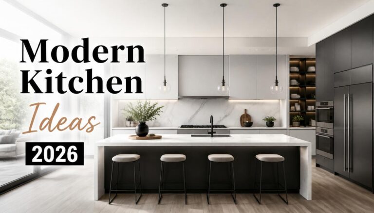 Modern Kitchen Ideas for a Sleek, Clean, and Stylish American Home