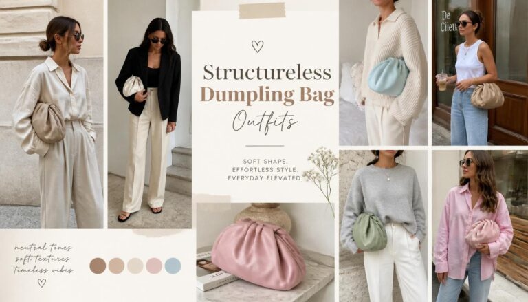 Structureless Dumpling Bag Outfits 2026