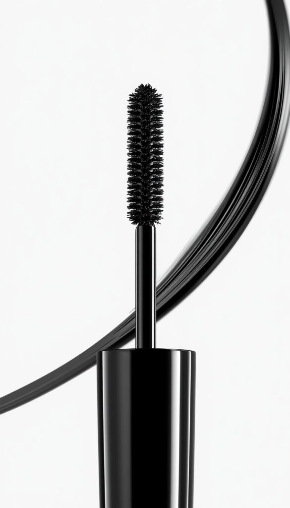 Lancôme Hypnôse Waterproof Mascara creating full, voluminous, and defined lashes with a smooth, clump-free dramatic finish