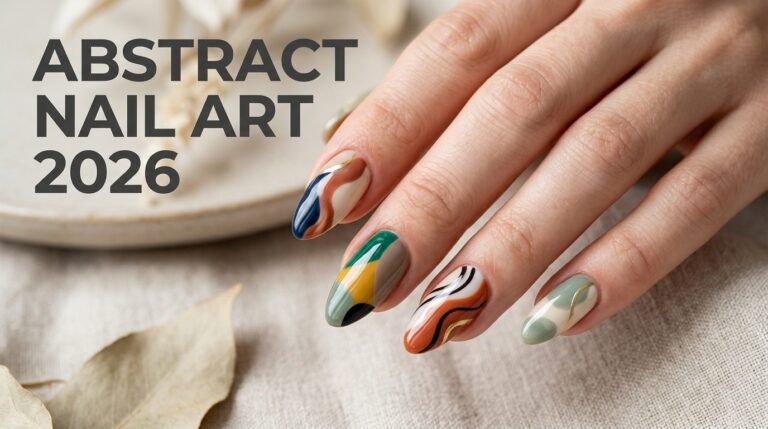 Abstract Nail Art Ideas