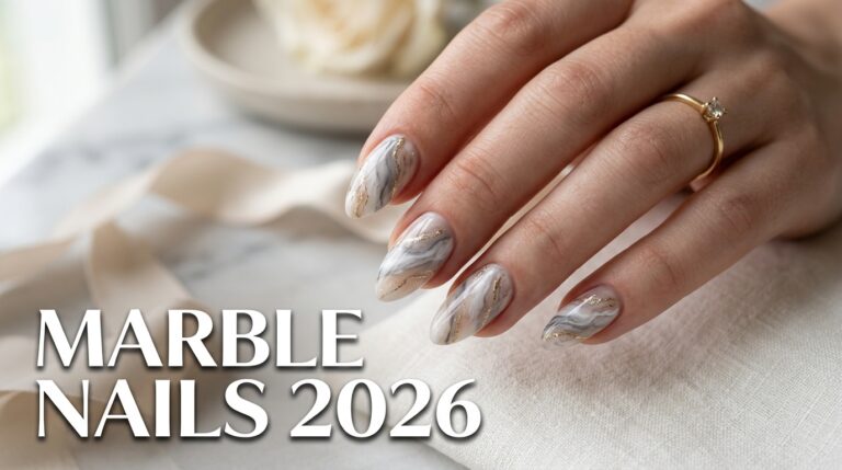 Marble Nail Art Designs
