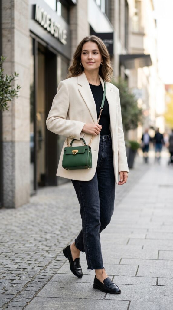 Mini bags styled with chic outfits, creating a trendy, elegant, and fashion-forward look with compact and stylish accessories