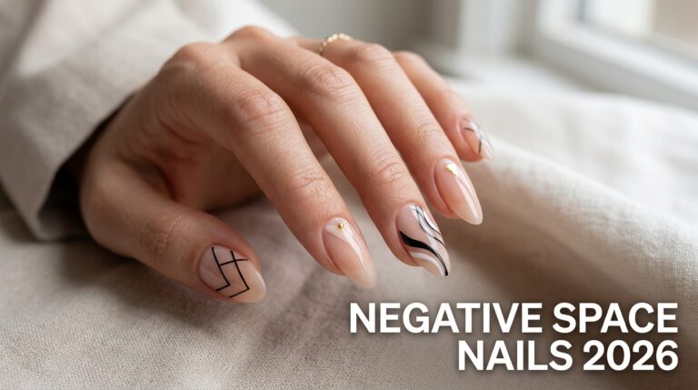 Negative Space Nail Art Ideas
