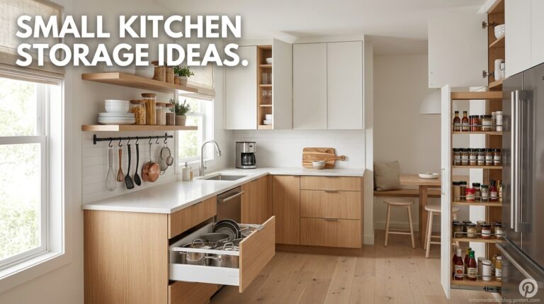 Small Kitchen Storage Ideas That Double Your Space Instantly