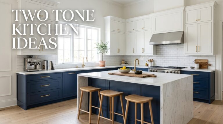 Two Tone Kitchen Cabinet Ideas That Look Custom and High End