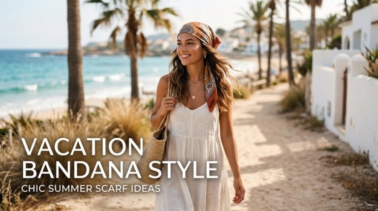 Aesthetic Bandana Outfits for Your Next Vacation